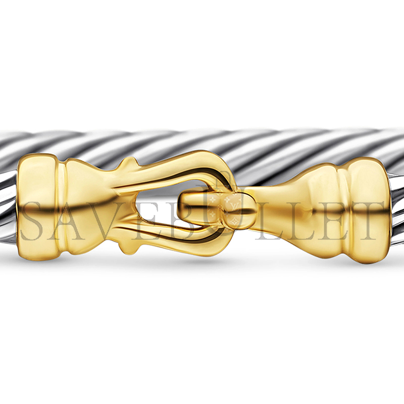 DAVID YURMAN BUCKLE CLASSIC CABLE BRACELET B09543 S8